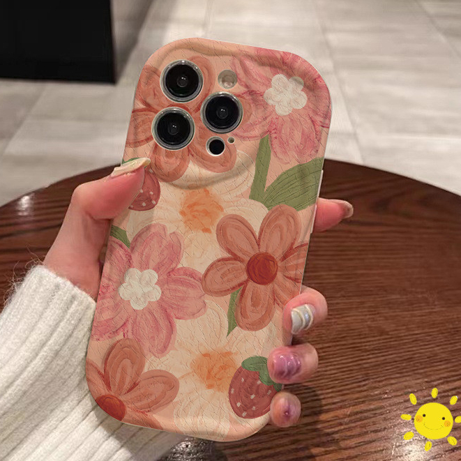 【ส่งจากไทย】จัดส่งภายใน 3 วัน เคสไอโฟน11 เคส For iPhone 11 12 13 14 15 Pro Max 7 8 Plus SE Case จิตรกรรม เคส