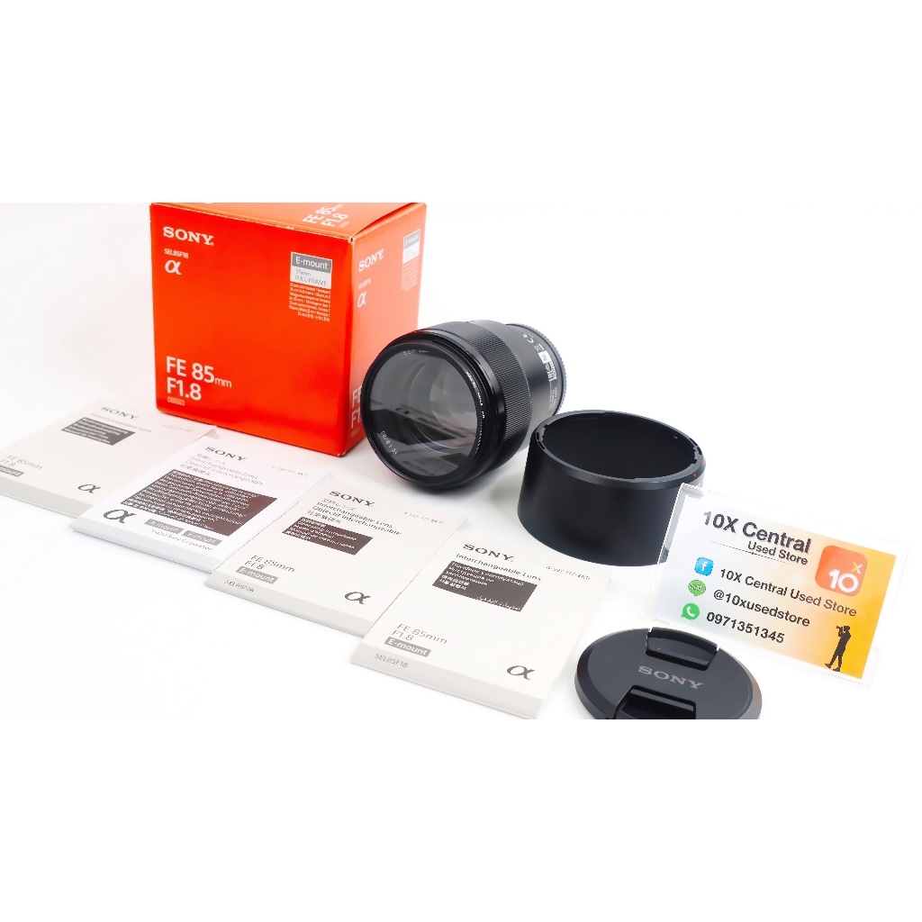 Sony FE 85mm f/1.8 ละลายหลังสวย โบเก้แจ่ม หน้าเลนส์ใสกิ๊กยิ่งกว่าน้ำใส่คอลรีนเยอะ - ID24020106