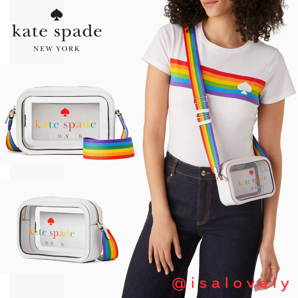 📌Isa Lovely Shop📌  KATE SPADE KB558 ALL LOVE MINI CAMERA BAG