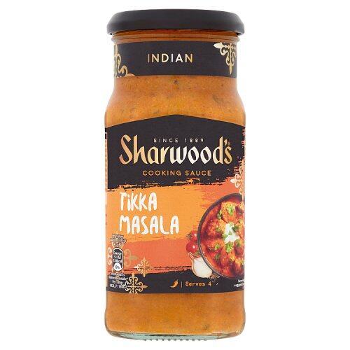 SHARWOODS Tikka Masala Cooking Sauce 420g INDIAN FOOD