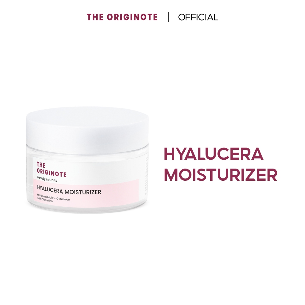 The Originote Hyalucera Moisturizer 50ml มอยส์เจอไรเซอร์ เสริมสร้างเกราะป้องกันผิว ควบคุมความมันตลอด