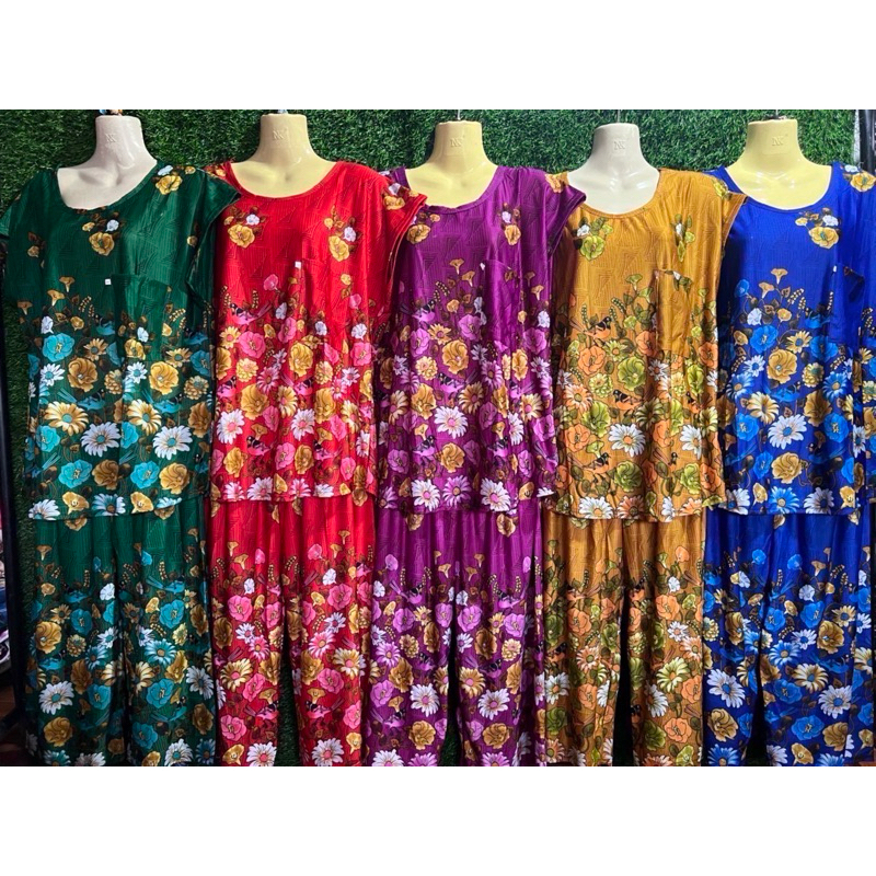 #ชุดใส่ลำลองอยู่บ้านคุณยายอาม่าใส่นอนคนแก่ใส่เย็นๆผ้าเกาหลีผ้ามันๆเด้งๆใส่เย็นๆไม่ต้องรีด#มีจ่ายเงินปลายทาง