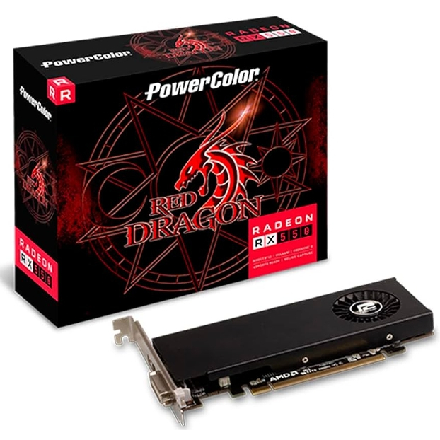 PowerColor Red Dragon Radeon™ RX 550 2GB GDDR5  สินค้ารับประกัน 3 ปี