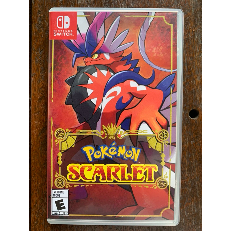 แผ่นเกมส์ มือสอง  Pokemon Scarlet l Nintendo Switch