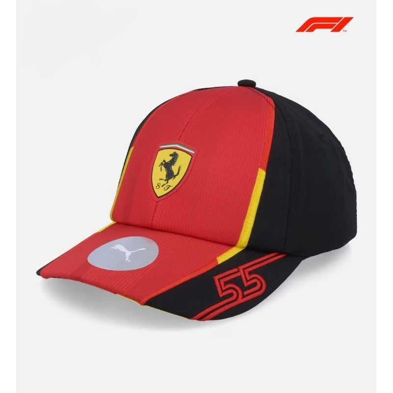 Ferrari F1 23 Sainz Puma Red Adjustable - Formula One หมวกคาลอส ไซนส์/แซงส์