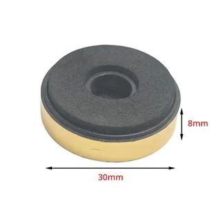 (ราคา/1 ชิ้น)ยางรองใต้ตู้ลำโพง วัสดุ PVC เกรดดี อะไหล่เครื่องเสียงพกพา ยางรองลำโพง diy