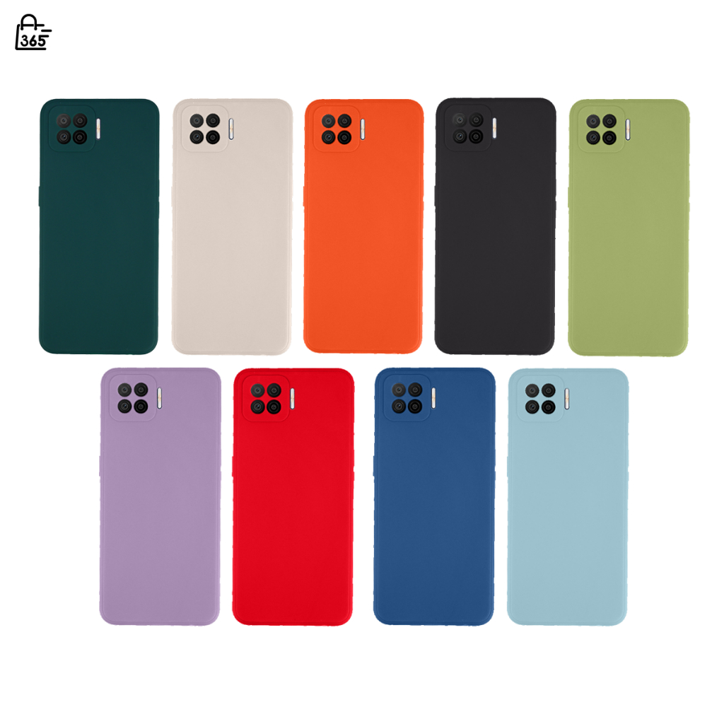 เคส สำหรับ OPPO A73 2020 CPH2095 เคสซิลิโคนนิ่ม กันกล้อง สีพาสเทล TPU หนา