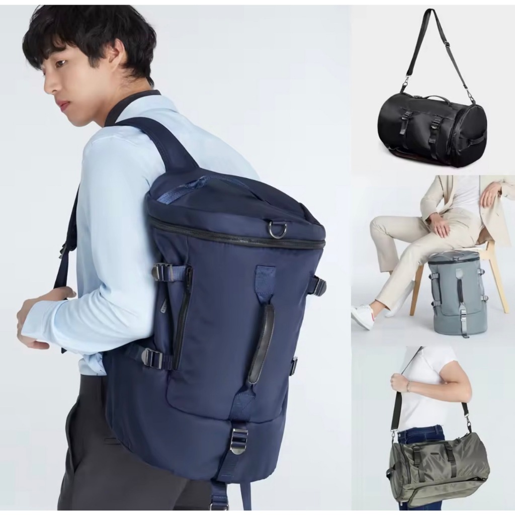ABDSTORE | WEEKEND TRAVEL BAG กระเป๋าเดินทาง ทรงหมอน กระเป๋าสะพาย กันน้ำ ผ้าไนล่อน