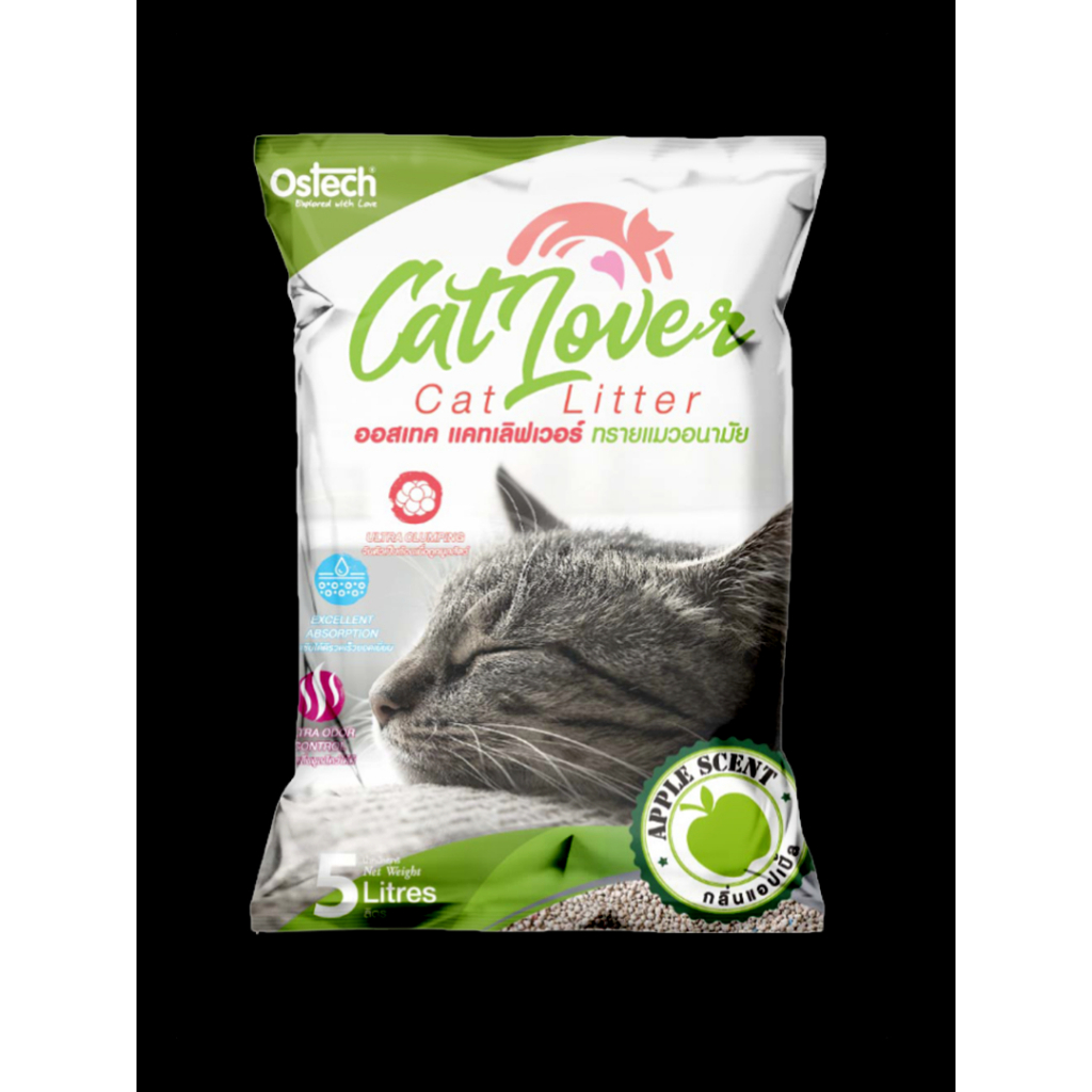 ทรายแมว ออสเทค แคทเลิฟเวอร์ Ostech cat lover cat litter
