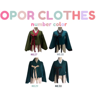 เสื้อครอปฮันบกตัวสั้น-แจ้งสีในแชท-K-031