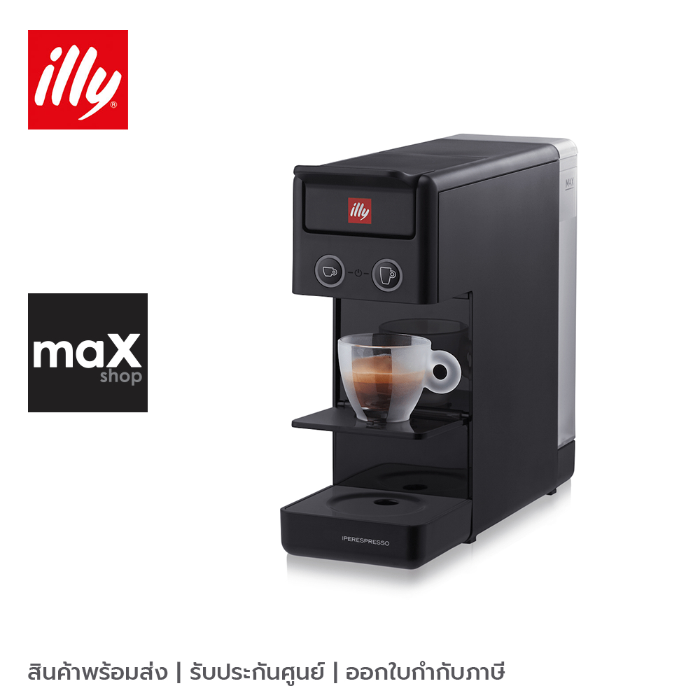 illy เครื่องชงกาแฟแคปซูลอิลลี่รุ่น Y3 3 สีดำ รุ่น Y3 3 iperespresso Black Coffee Machine
