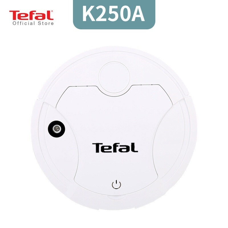 Tefal หุ่นยนต์กวาดพื้น เครื่องดูดฝุ่นไร้สาย กวาดและถูอัตโนมัติ ดูดเส้นขนและฝุ่น ทรงกลม หลบสิ่งกีดขวางโดยอัตโนมัติ