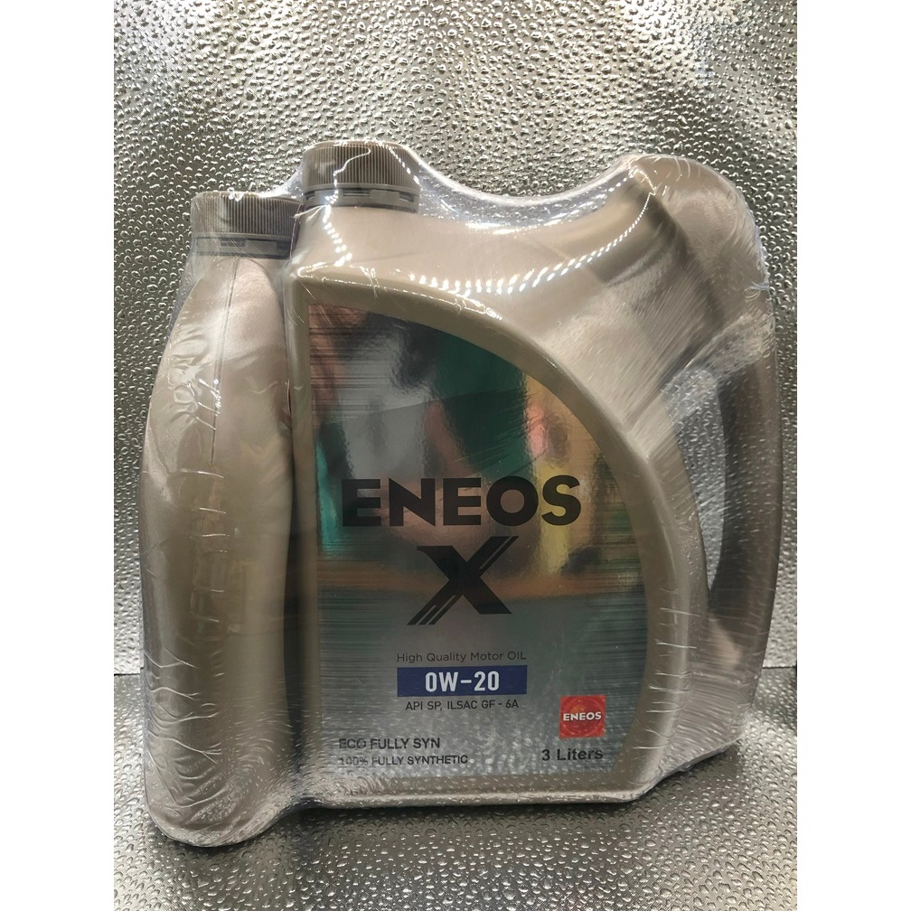 ENEOS เอ็กซ์ 0W-20 SP อีโค่ ฟูลลี่ ซิน 3+1 ลิตร
