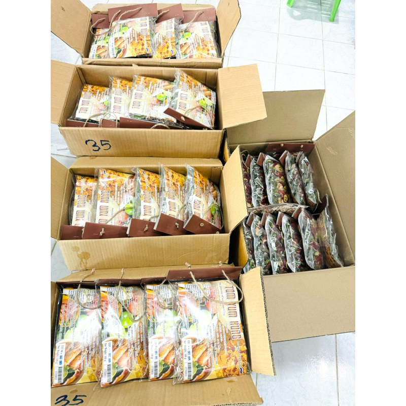 💥สินค้าขายดี💥 ชุดต้มยำสำเร็จรูป(ข่า, ตะไคร้, ใบมะกรูด, พริกแห้ง) ขนาดรวม 100 กรัมในหนึ่งห่อใหญ่ มี 4 ห่อเล็ก ขนาดพอเหมาะ - รูปที่ 6