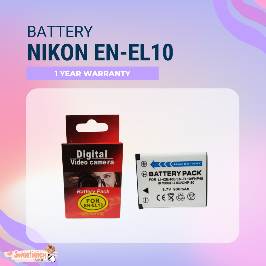 Battery NIKON EN-EL10/FNP-45/LI-40B/CNP80