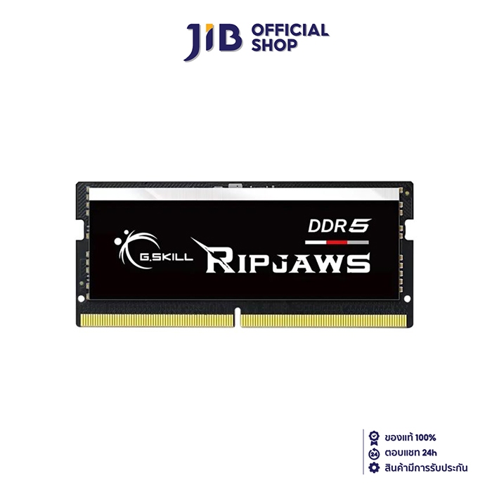 16GB (16GBx1) DDR5 4800MHz SO-DIMM RAM (หน่วยความจำ) G.SKILL RIPJAWS (F5-4800S3838A16GX1-RS)