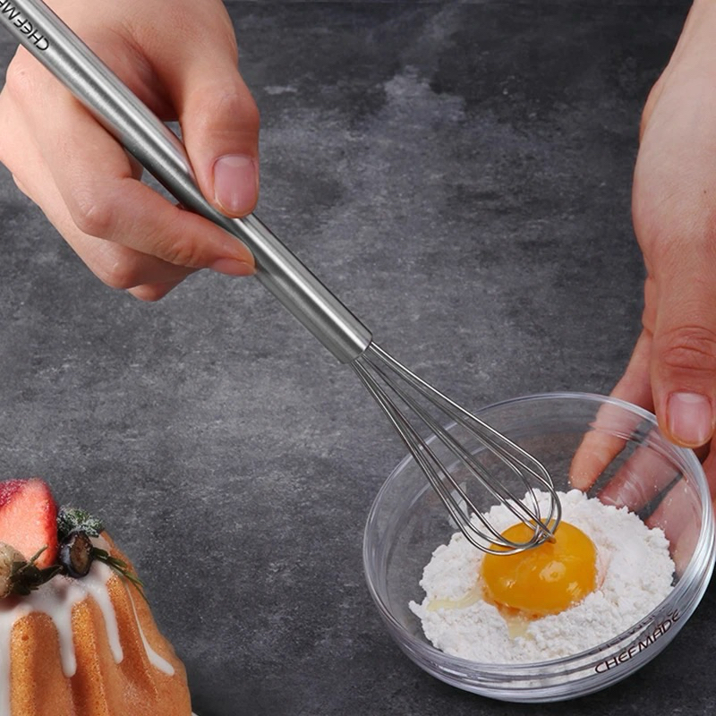 ตะกร้อตีไข่ แสตนเลส ขนาดเล็ก Chefmade whisk wk9937
