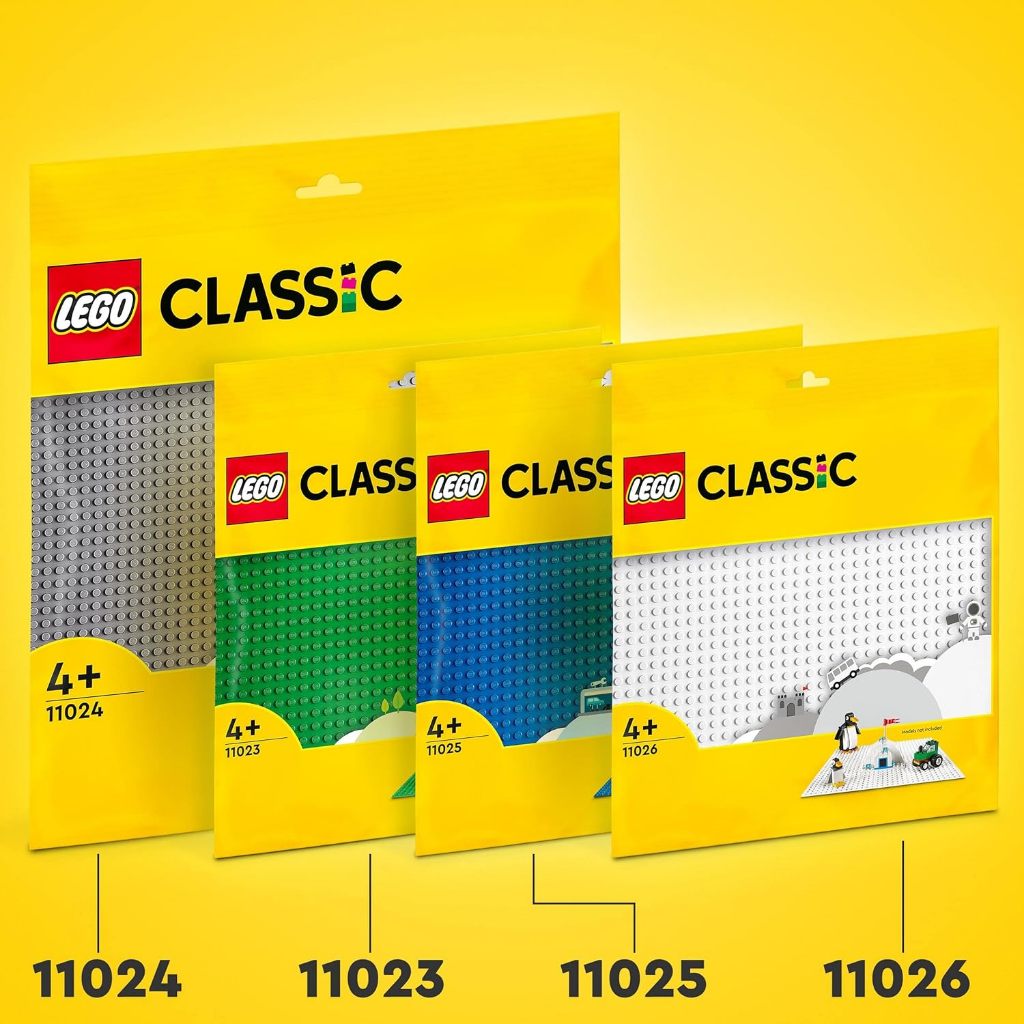 Lego 11023 11024 11025 11026 10714 Classic Green Gray Blue White Baseplate (เลโก้ มือ1 ของแท้ พร้อมจัดส่ง)