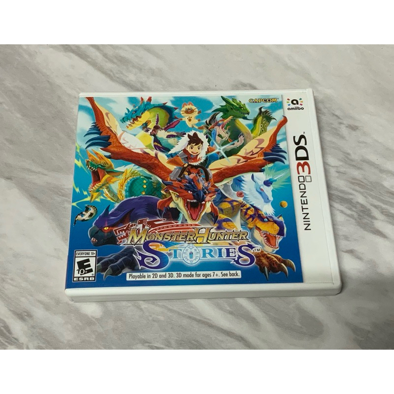 [มือสอง] แผ่นเกมส์ Nintendo 3DS โซน US : Monster Hunter  stories