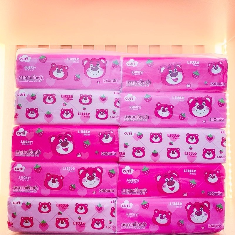 มาไหม่Little กระดาษทิชชห่อใหญ่ หนา 3 ชั้น (1 ห่อมี 240 แผ่น)A1