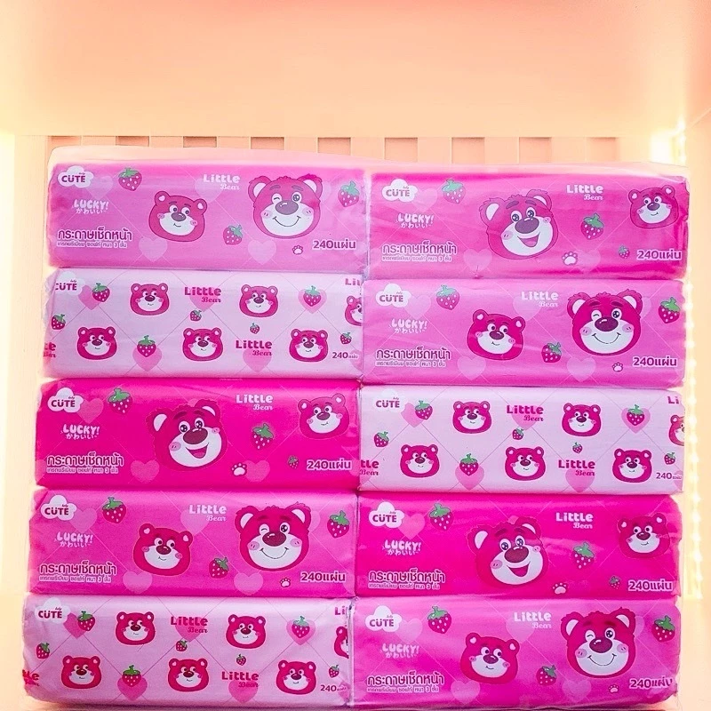 มาไหม่Little กระดาษทิชชห่อใหญ่ หนา 3 ชั้น (1 ห่อมี 240 แผ่น)A1