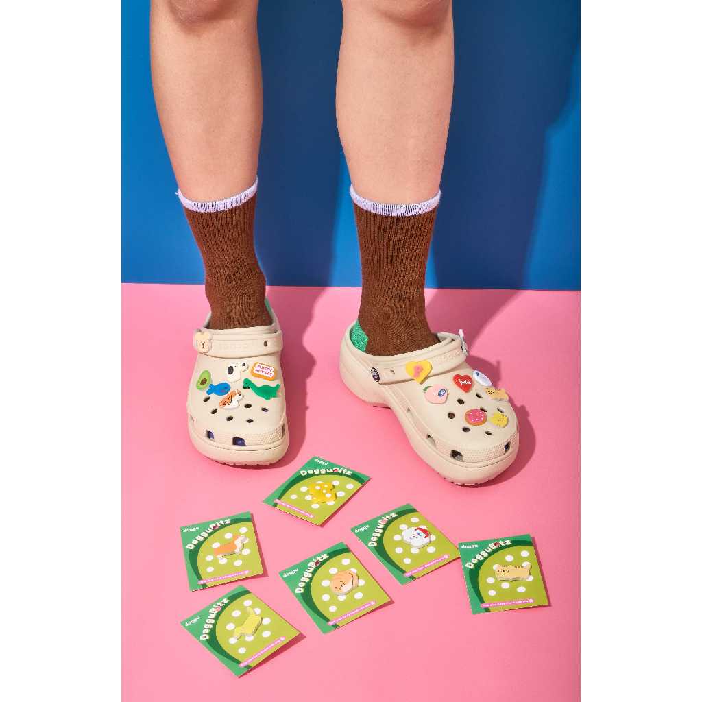 [พร้อมส่ง] DOGGU ตัวติดรองเท้า Doggubitz Single ชิ้นเดียว