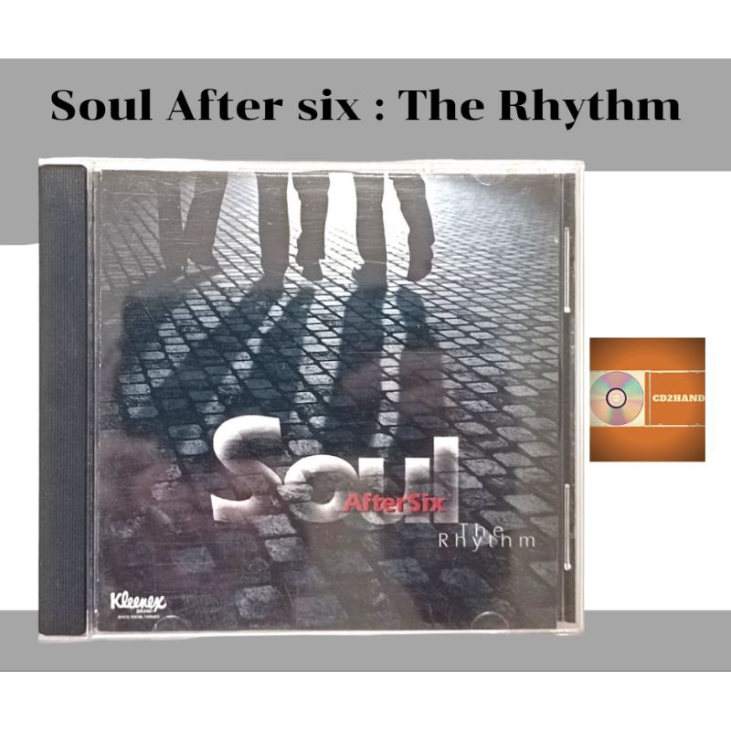 ซีดีเพลงcdอัลบั้มเต็ม วง Soul After Six  อัลบั้ม The Rhythm ค่าย bakery music 