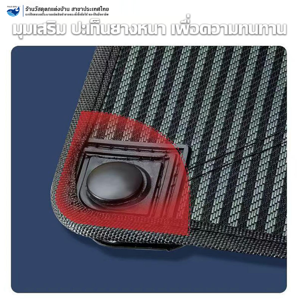 PAUS BIRU เก้าอี้แคมป์ปิ้ง  พร้อมกระเป๋าจัดเก็บ เก้าอี้สนามพับได้ แบบพกพา แถมถุงจัดเก็บ - รูปที่ 5