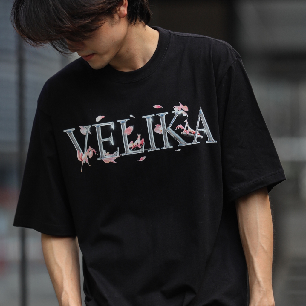 เสื้อ Oversize - "Orchid" [Black] | Velika