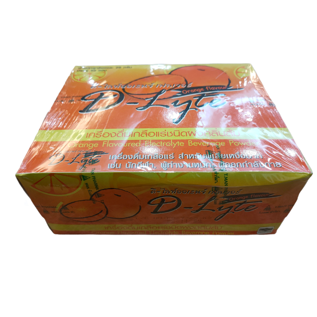 D-lyte กลิ่นส้ม 50ซองx20 g.