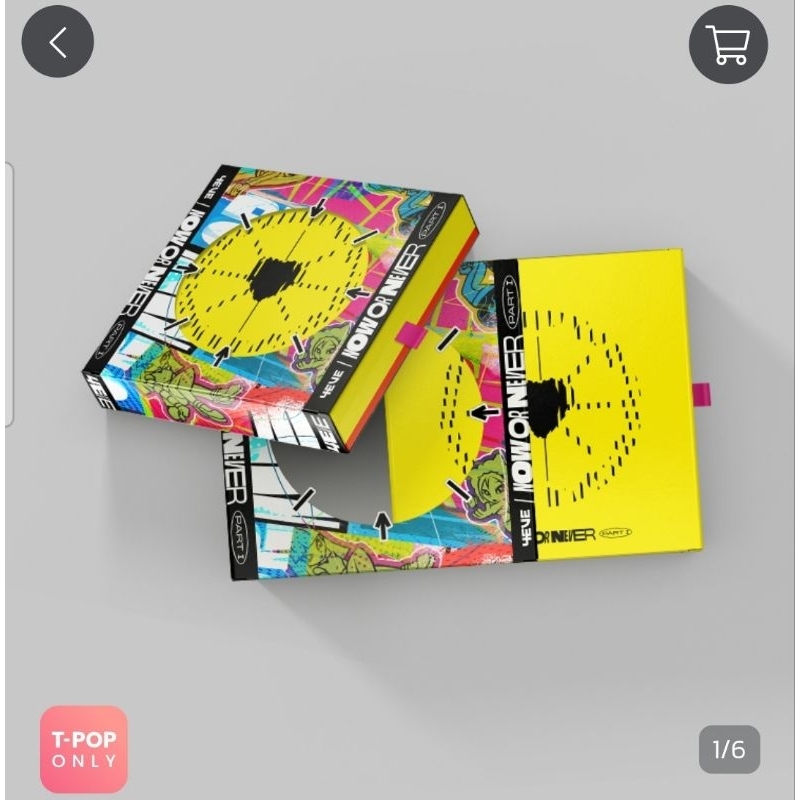 4EVE 4th Album ( Boxset )“NOW OR NEVER” (ไม่มีการ์ด)