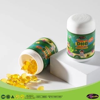 [ แคลเซียม + DHA30 + นมเม็ด2 ] Calcium Plus D3+DHA สำหรับเด็ก Algal Oil DHA 350 mg+AWL Colostrum (30แคปซูล)