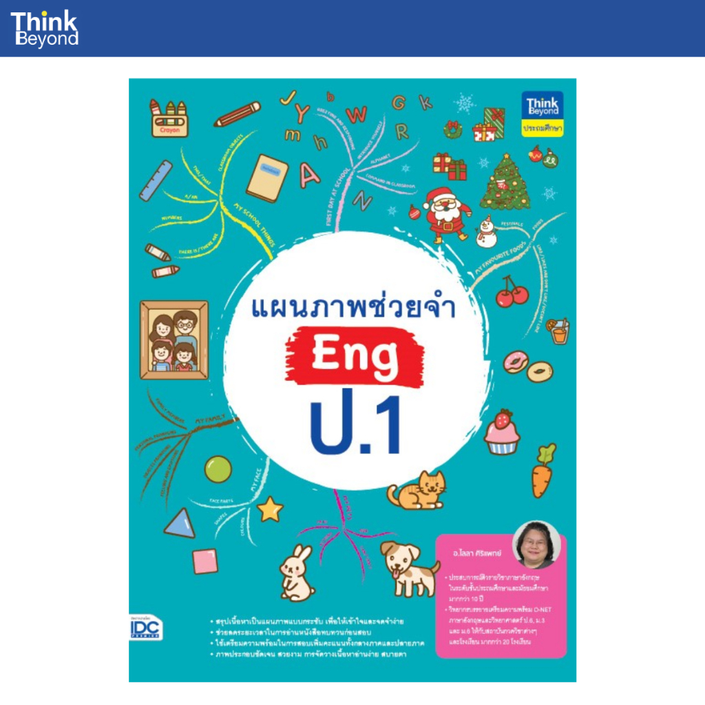 Thinkbeyond Book (ธิงค์บียอนด์ บุ๊คส์) 94930 หนังสือ แผนภาพช่วยจำ Eng ป.1