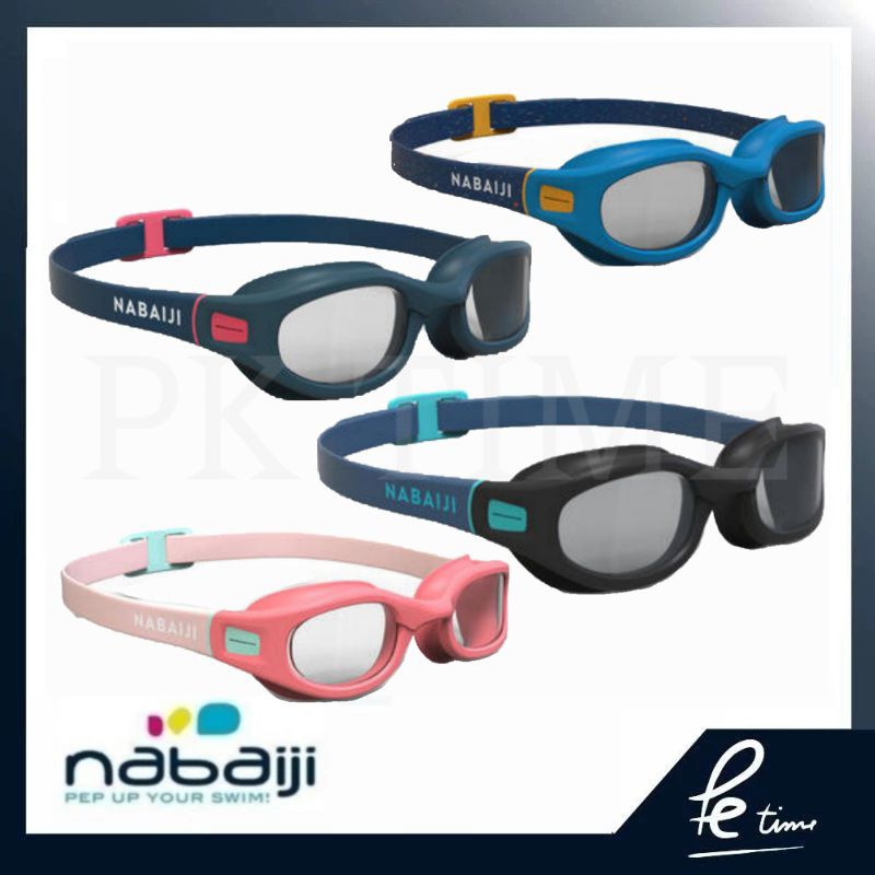 แว่นตาว่ายน้ำ Nabaiji Soft100 ของแท้