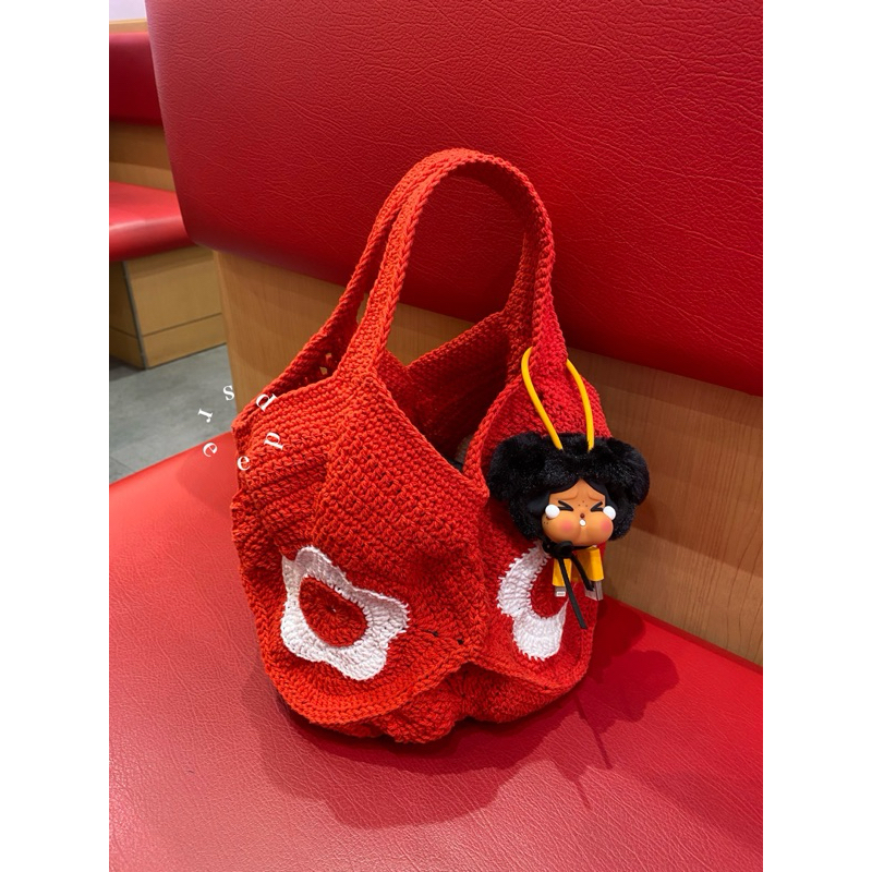 daisy granny bag กระเป๋าถือลายดอกไม้