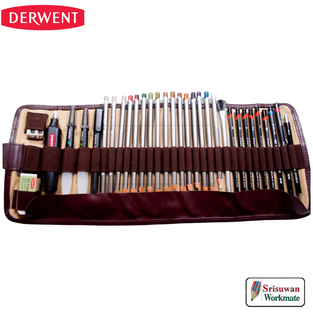 DERWENT No.0700434 Pencil Wrap กระเป๋าดินสอ อาร์ทติส ใส่อุปกรณ์อเนกประสงค์