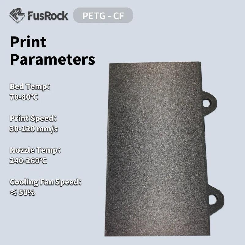 FusFun™ PETG-CF HFเส้นพลาสติก PETG ผสม Carbon Fiber