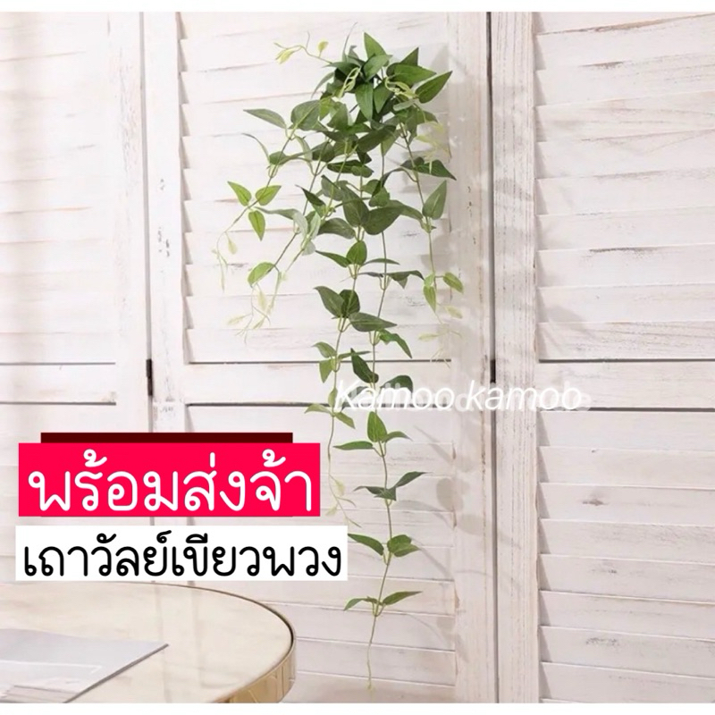 เถาวัลย์สีเขียวอ่อน ตกแต่ง มินิมอล แต่งคาเฟ่ ร้านอาหาร โชว์รูม