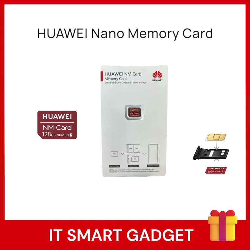 HUAWEI NANO MEMORY CARD (นาโนเม็มโมรี่การ์ด) HUAWEI NM CARD 128 GB