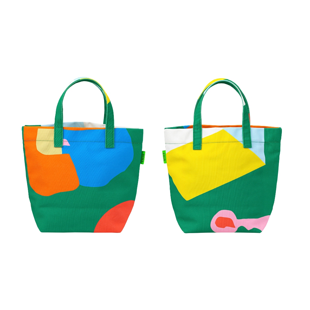 CELLS. กระเป๋าผ้า รุ่น Leonardo-Tote-M-002-02