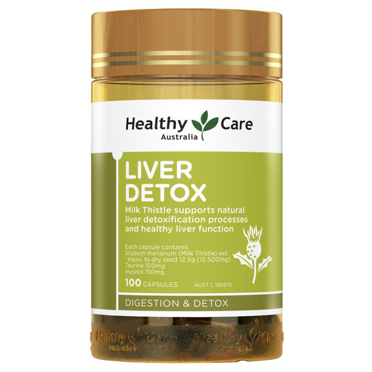 Healthy Care - Liver Detox 100 Capsules