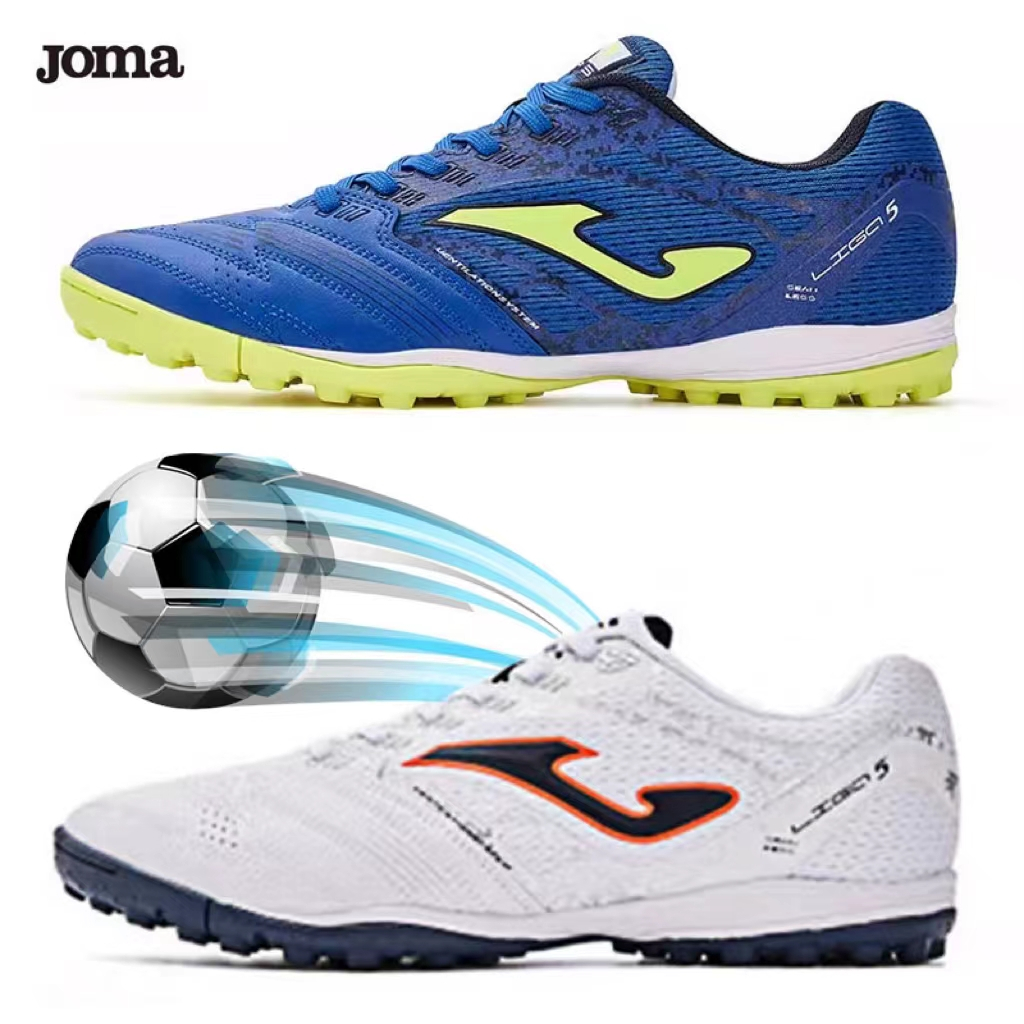 ใหม่ รองเท้าฟุตบอล Joma รองเท้าฟุตบอลผู้ชาย รองเท้าฟุตบอลกลางแจ้ง ราคาถูก  บริการเก็บเงินปลายทาง