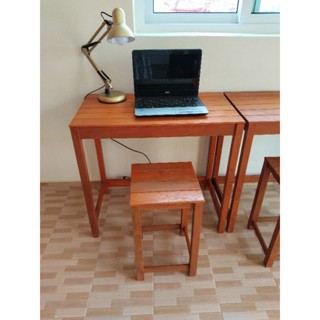 เก้าอี้ไม้ ** เก้าอี้ไม้สูง 30*30*50 ซม.ราคาไม่รวมโต๊ะ