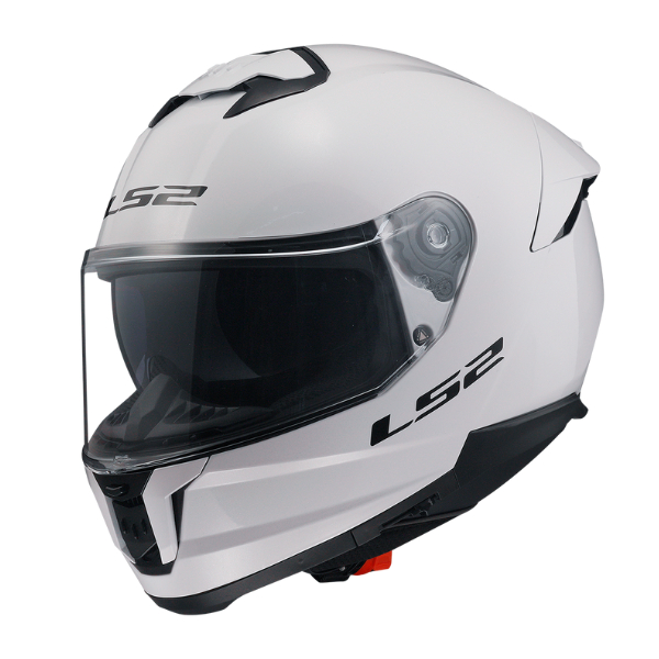 LS2 Helmets FF808 Stream II Gloss White - หมวกกันน็อคเต็มใบ