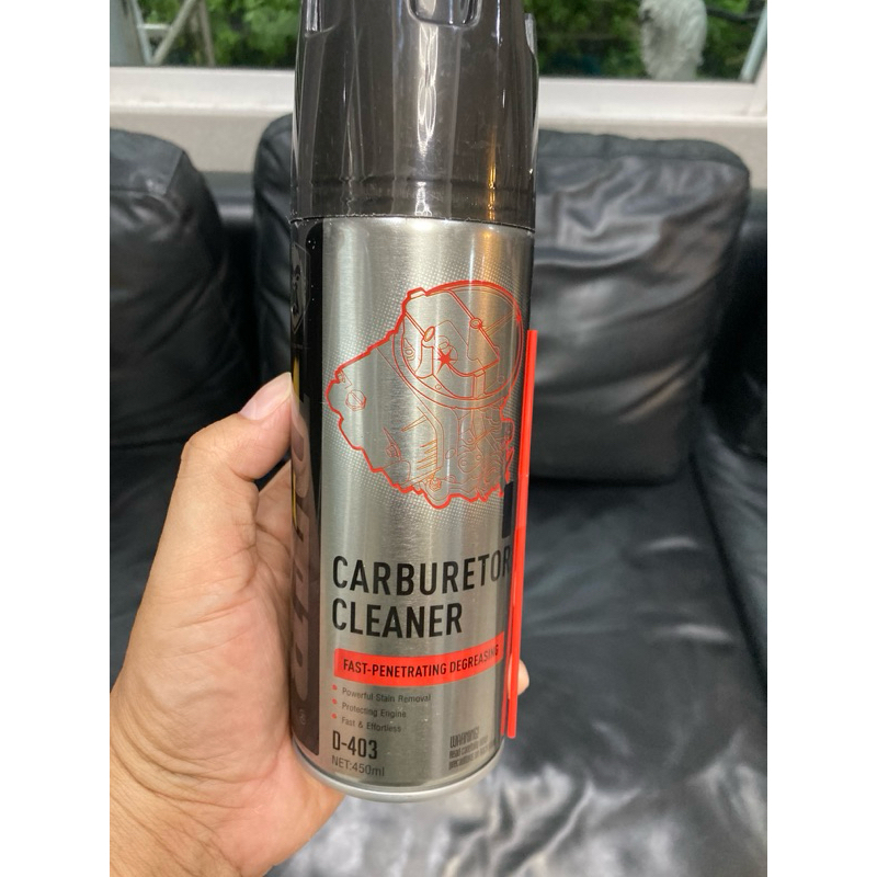 สเปร์ยล้าง คาบู ทำความสะอาด เขม่า คราบไหม้ของฝาวาล์ว บ่า DTR D-403
