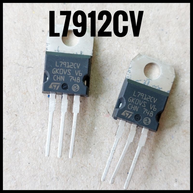 [1 ตัว] L7912CV , 7912 เร็กกูเลท