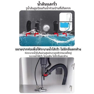 ชุดอ่างล้างจานสแตนเลส รุ่นอ่างล้างจานพร้อมตู้ ตู้ตั้งพื้น ซิงค์อ่างล้างจาน ชุด อ่าง