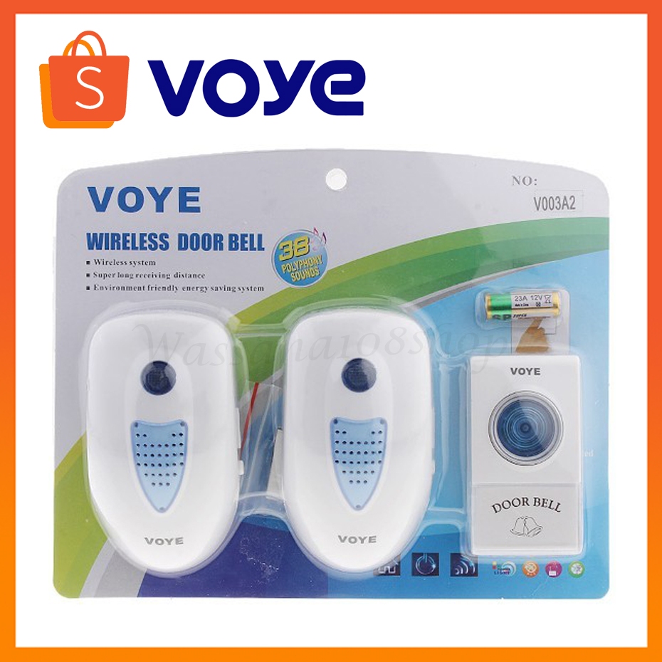 VOYE V003A2 doorbells กริ่งประตูไร้สาย