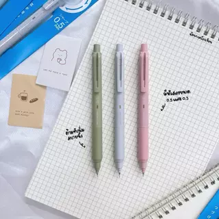 ดินสอกด UNI KURUTOGA KS MODEL 0.3 และ 0.5 MM ด้ามจับยางนิ่ม (ของแท้จากประเทศญี่ปุ่น)