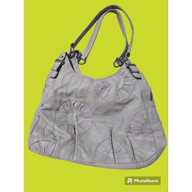 COACH vintage medison beige